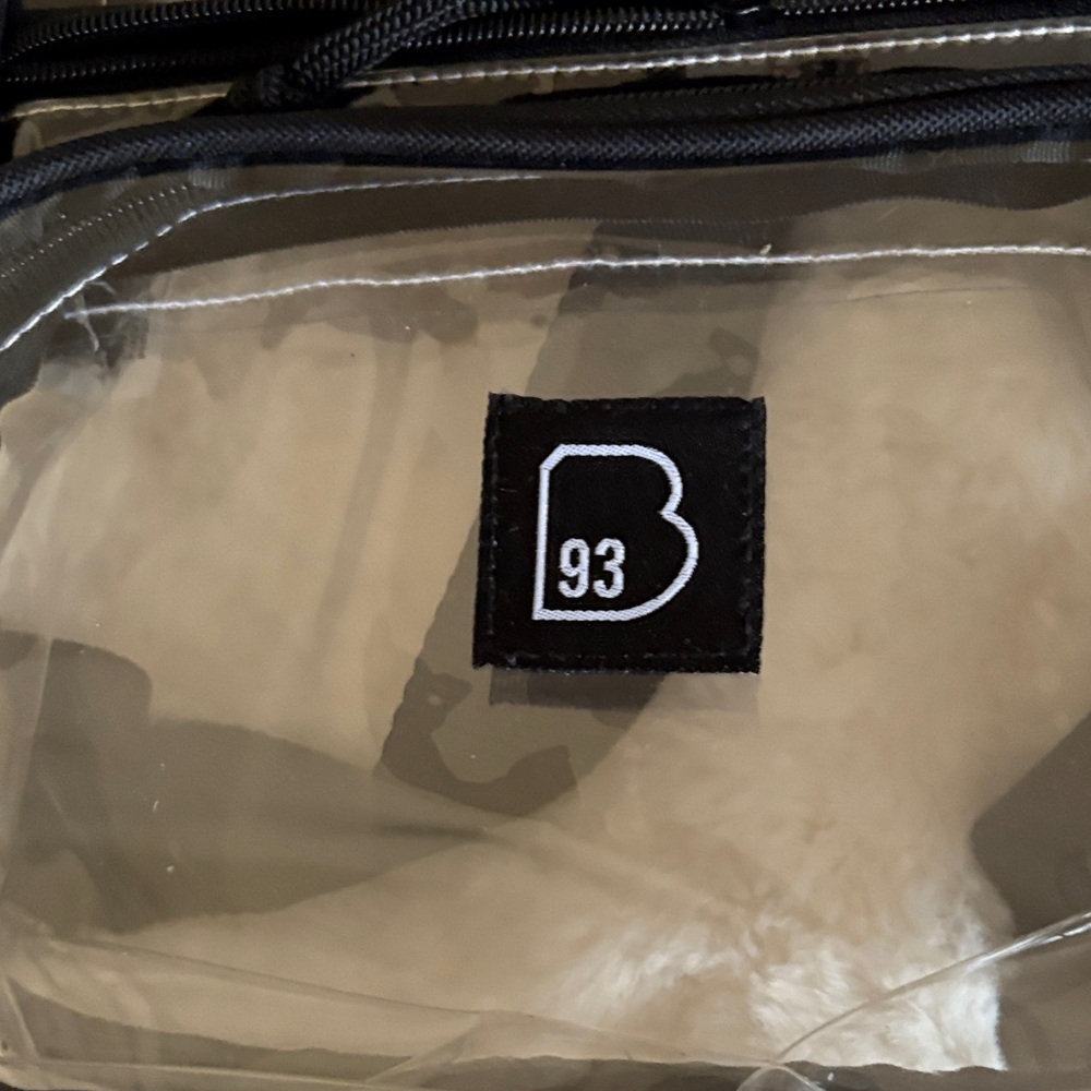 Transparent Black concert bag - Picture 2 of 4